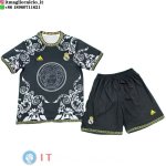 Maglia Set Completo Uomo Real Madrid Speciale 2025/2026 Nero Bianco