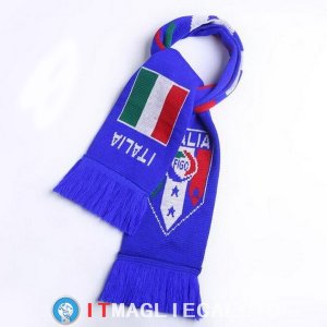 Sciarpa Calcio Italia Knit Blu