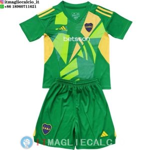 Maglia Set Completo Uomo Boca Juniors Portiere 2024/2025 Verde