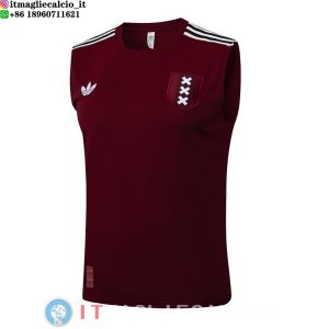Senza Maniche Maglia Ajax 2025/2026 Rosso