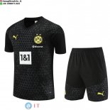 Formazione Bambino Set Completo Maglia Borussia Dortmund 2023/2024 Nero
