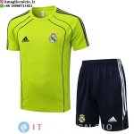 Formazione Maglia Set Completo Real Madrid 2025/2026 Verde Nero