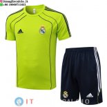 Formazione Maglia Set Completo Real Madrid 2025/2026 Verde Nero