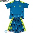 Maglia Bambino Spagna Portiere 2026 Blu