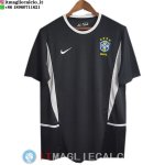 Retro Maglia Brasile Portiere 2002 Nero Retro Maglia Brasile Portiere 2002 Nero