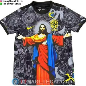 Thailandia Maglia Brasile Speciale 2026 Nero Grigio Rosso