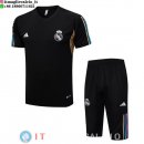 Formazione Maglia Set Completo Real Madrid 2023/2024 Nero Giallo