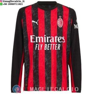 Thailandia Maglia AC Milan Prima 2025/2026 ML