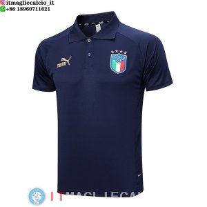 POLO Maglia Italia 2022 Blu II Navy