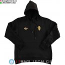 Giacca Felpa Cappuccio Juventus 25-26 Nero