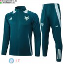 Giacca Set Completo Lunga Zip Cruzeiro 25-26 I Verde
