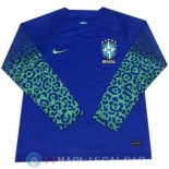 Thailandia Maglia Brasile Seconda Coppa Del Mondo 2022 ML