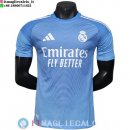 Thailandia Maglia Real Madrid Portiere Giocatori 2025/2026 Blu