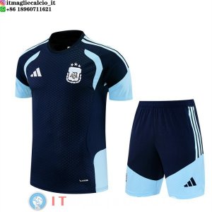Formazione Maglia Set Completo Bambino Argentina 2026 Bianco Blu Navy
