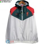 Giacca A Vento Liverpool 2023/2024 Bianco Verde