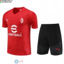 Formazione Set Completo Bambino Ac Milan 2023/2024 Rosso Nero