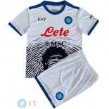 Maglia Edizione commemorativa Bambino Napoli 2021/2022 Bianco