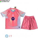 Maglia Set Completo Uomo Barcellona Speciale 2025/2026 Rosa