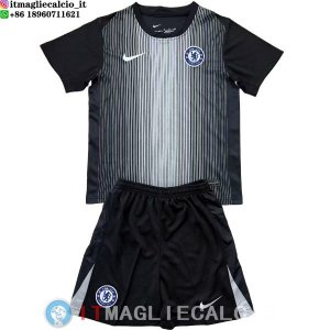 Maglia Bambino Chelsea Portiere 2025/2026 Nero