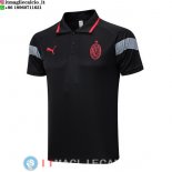 POLO Maglia AC Milan 2023/2024 Nero Rosso