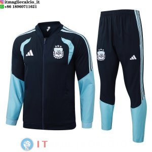 Giacca A Vento Set Completo Argentina 2026 Blu Navy