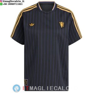 Thailandia Maglia Manchester United Speciale 2025/2026 Nero Giallo