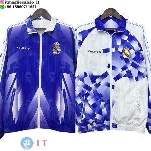 Giacca A Vento Real Madrid 2025/2026 Bianco Purpureo