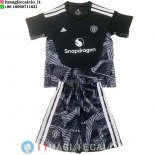 Maglia Bambino Manchester united Portiere 2026/2027 Nero Maglia Bambino Manchester united Portiere 2026/2027 Nero
