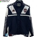 Giacca A Vento Arsenal 25-26 Blu Navy Bianco