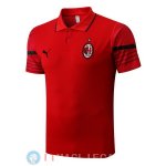 POLO Maglia AC Milan 2022/2023 Rosso Nero POLO Maglia AC Milan 2022/2023 Rosso Nero