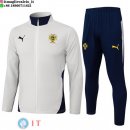 Giacca Full Zip e Pantaloni Allenamento Portogallo 2026 Bianco Blu Navy