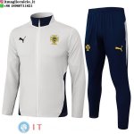 Giacca Full Zip e Pantaloni Allenamento Portogallo 2026 Bianco Blu Navy Giacca Full Zip e Pantaloni Allenamento Portogallo 2026 Bianco Blu Navy