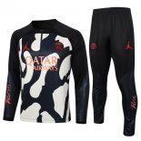Felpa Da Allenamento Bambino Set Completo PSG 23-24 Giallo Nero Arancione