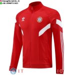 Giacca Lunga Zip Bayern Monaco 25-26 Rosso Bianco