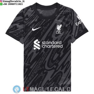 Thailandia Maglia Liverpool Portiere 2024/2025 Nero