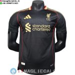 Maglia Giocatori Liverpool Speciale 2025/2026 Nero