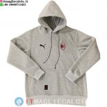 Giacca Felpa Cappuccio AC Milan 25-26 Grigio