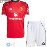 Maglia Set Completo Uomo Manchester United Prima 2025/2026
