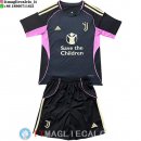 Maglia Speciale Set Completo Uomo Juventus 2026/2027 Nero Rosa