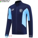 Giacca Lunga Zip Manchester city 25-26 Blu