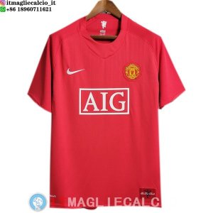 Retro Maglia Manchester United Prima 2007/2008