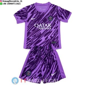 Maglia Bambino Paris Saint Germain Portiere 2024/2025 Purpureo