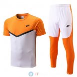 Formazione Maglia Set Completo Nike 2022/2023 Arancione II Bianco