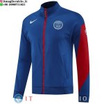 Giacca Lunga Zip Paris Saint Germain 25-26 Blu Rosso Giacca Lunga Zip Paris Saint Germain 25-26 Blu Rosso