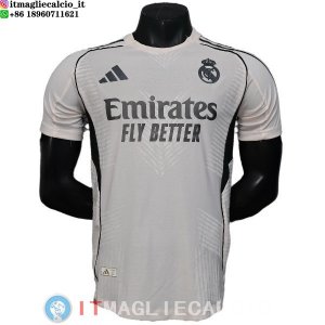 Thailandia Maglia Real Madrid Speciale Giocatori 2025/2026 Giallo Biancovy Arancione