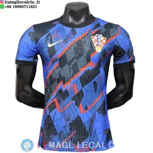 Maglia Croazia Speciale Giocatori 2026 Blu Nero