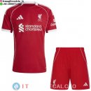 Maglia Bambino liverpool Prima 2025/2026