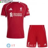 Maglia Bambino liverpool Prima 2025/2026