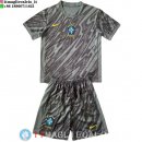 Maglia Bambino Brasile Portiere 2024 Grigio