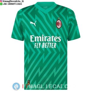 Thailandia Maglia AC Milan Portiere 2023/2024 Verde